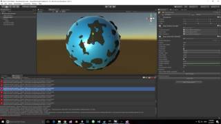 Ground Growing - A Unity3d procedural planet generator.