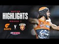 Gws giants v brisbane highlights  round 7 2024  afl