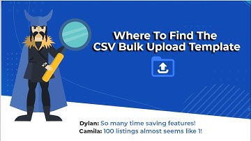 Where To Find The CSV Bulk Upload Template