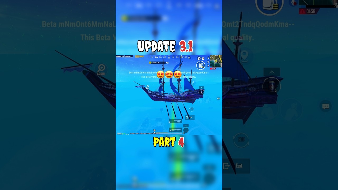 PUBG Update 3.1 😍 #pubgmobile #pubg #bgmi #newupdate #bgminewupdate