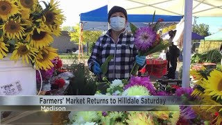 Farmers' Market Returns to Hilldale Saturday