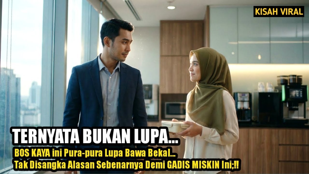 BOS KAYA Ini Pura-Pura Lupa Bawa Bekal… Tak Disangka Alasan Sebenarnya Demi GADIS MISKIN Ini