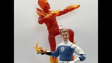 Marvel Legends Fantastic Four First Steps Johnny Storm and Human Torch Review