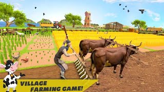 Real Bull Farm Village Game Simulator - Rice Farming screenshot 5