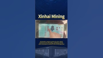 Automatic control system for the whole process of mineral processing