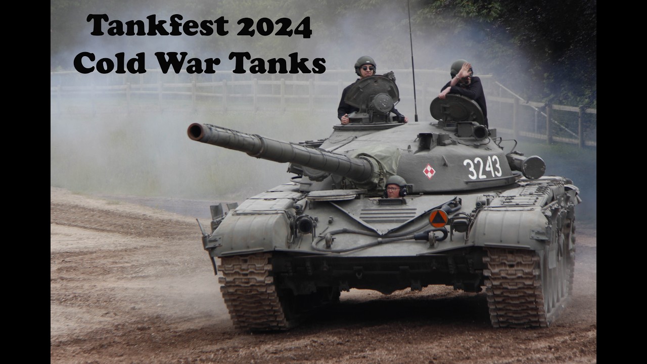 Tankfest 2024 - Cold War Tanks