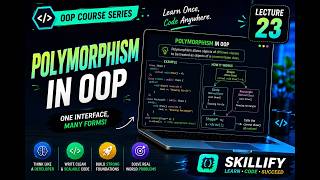 Lecture 23 | Polymorphism in OOP | OOP Course Skillify