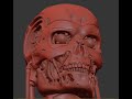 Terminator T 800 Endoskeleton Rekvizit T1 V2 High Detal  3D print model