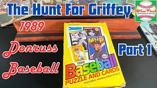Ken Griffey Jr. Rookie Card Hunting in 1989 Donruss Baseball #baseballcards #junkwax #packopening 