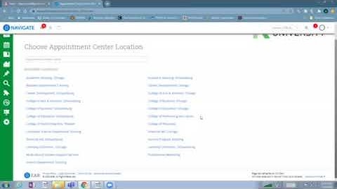 Creating Tutoring Appointment on EAB Training Video