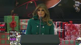 First Lady Joins Kids for Toys for Tots