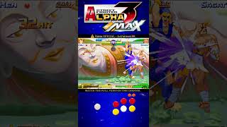 Ken crushes Sagat in Street Fighter Alpha 3 Max!💥#streetfighter #capcom #arcade #games #retrogaming