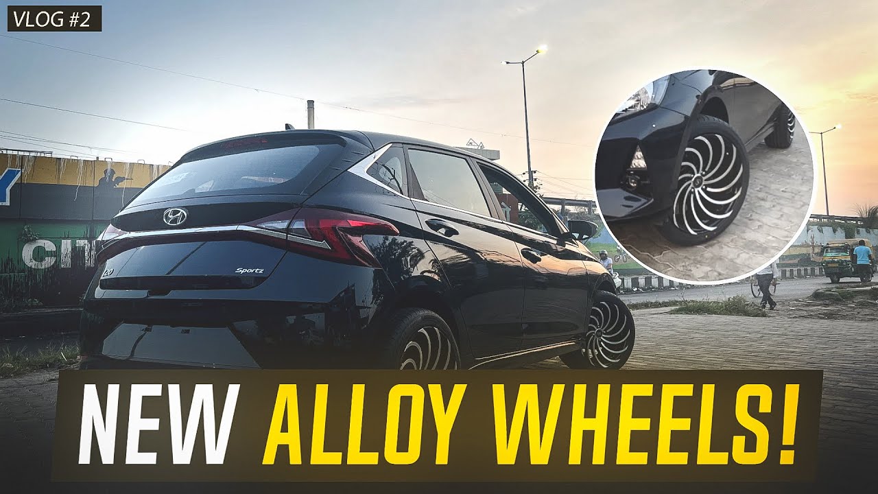 New Expensive Alloy Wheels For My New Car 😍 Full Look Changed😱🔥 Vlog - 2