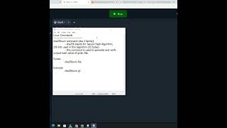 sha256sum command in linux tamil #shorts