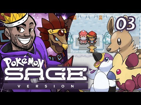 Pokémon Sage Let's Play w/ TheKingNappy! - Ep 3 "A FROSTY FIRST GYM!!"