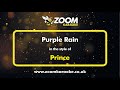 Prince  purple rain  karaoke version from zoom karaoke
