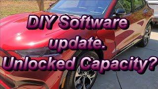 Ford Mustang Mach E DIY Software Update. Charging Speed Increase?