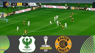 al Masry Vs Kaizer Chiefs  Today Caf Confederation Cup 2526 2025  Football Gameplay Hd