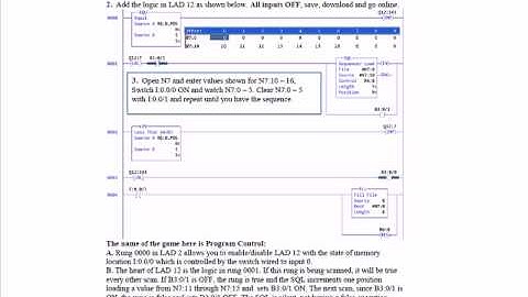 ADV2B 09 - JMP LBL Instructions RSLogix500, A PLC Tutorial.avi
