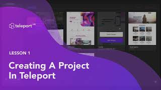 1. How to create a project in Teleport screenshot 4