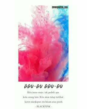 Literasi BLACKPINK Ddu-du-ddu-du