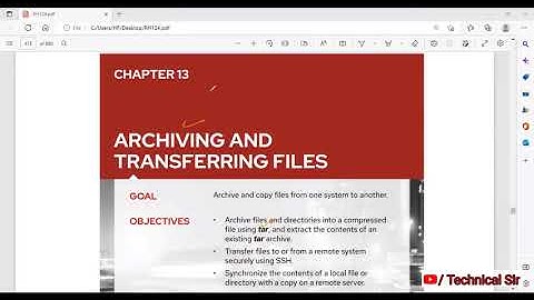 Class#19|Archiving and Transferring Files| TAR and SCP Commands|Linux From Scratch in Hindi|RHCSA