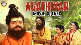 Agathiyar - Thaai Thanthai Sirappu Scene | SirkazhiGovindarajan | T. R. Mahalingam | APN Films