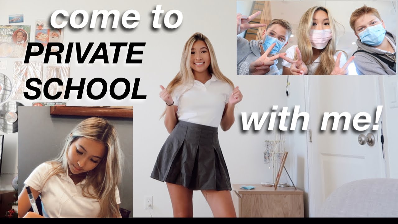 ⁣come to  my CHRISTIAN PRIVATE SCHOOL with me! | VLOGMAS DAY 6