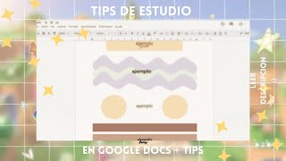 ⪩⪨ NO SABES COMO ESTUDIAR, ¡ESTE VIDEO ES PARA VOS! (tips en google docs + tips de estudios) ⪩⪨