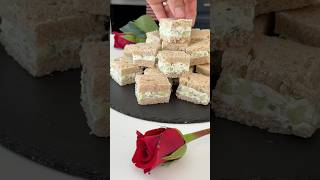 The perfect cucumber sandwiches for your Kentucky Derby party.