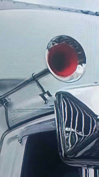 4ft fire airhorn Test in Fuso Fighter Part 2