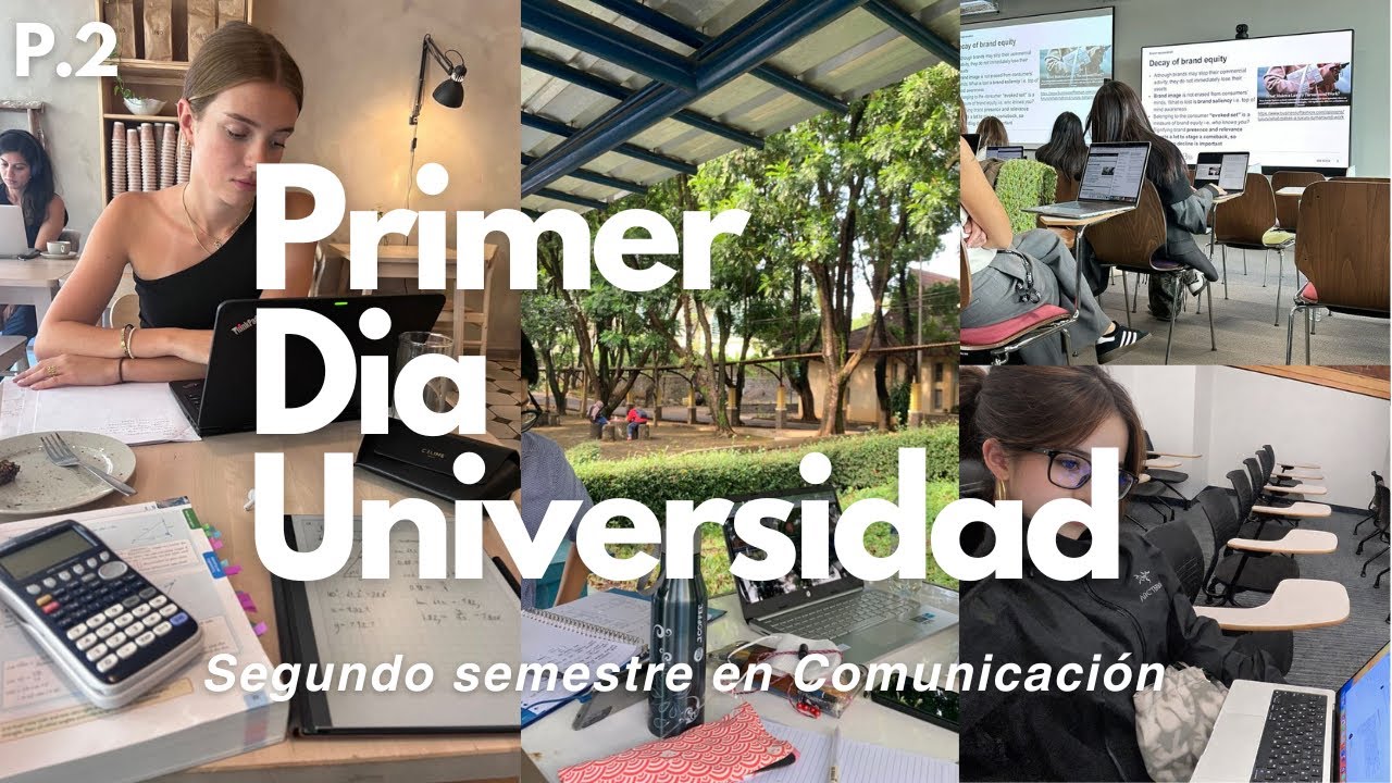 mi Primer dia de clases en la Universidad en Segundo semestre  I  parte 2 - Michelle Decont