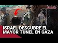 ISRAEL descubre el mayor TÚNEL SUBTERRÁNEO de Hamás en Gaza y así es por dentro | Gestión