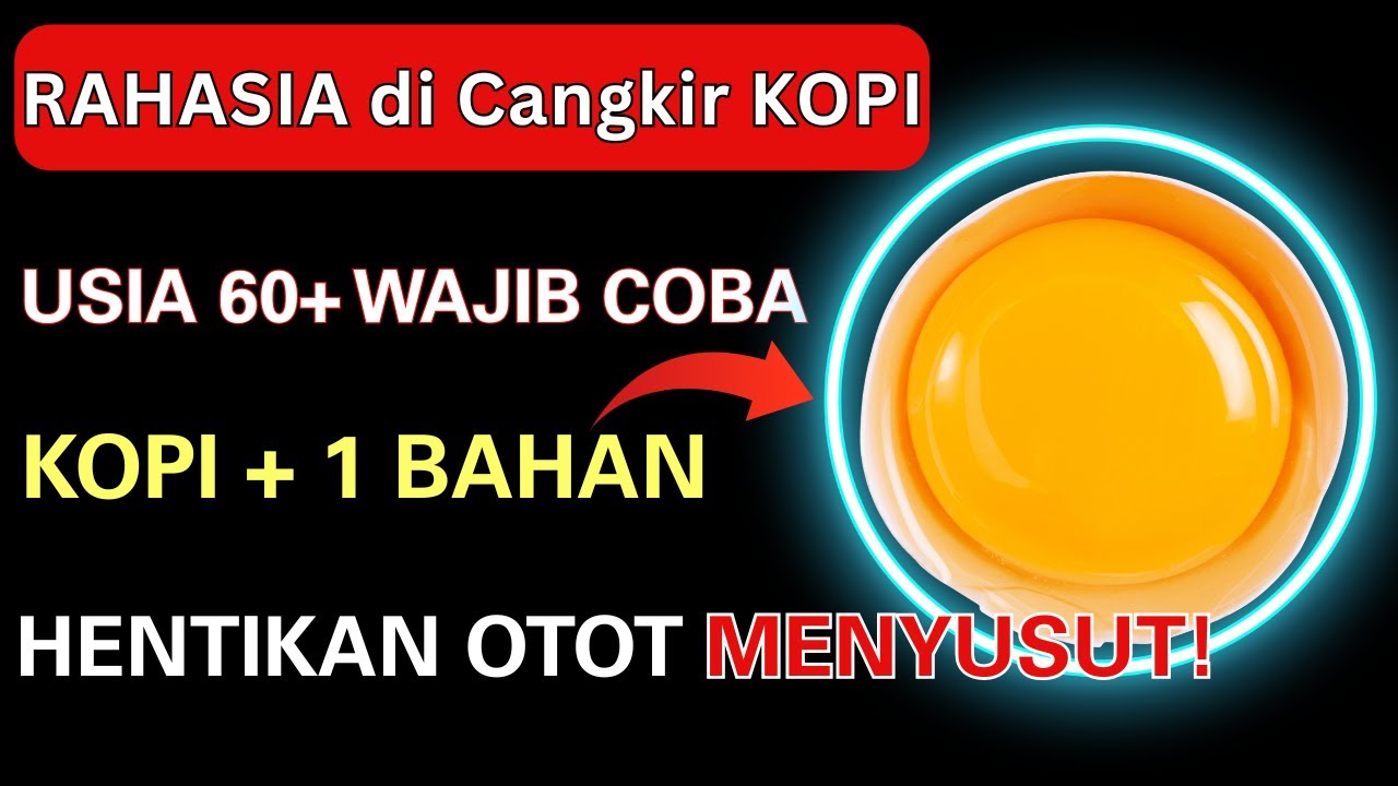 Otot Melemah? Campur Ini ke Kopi untuk Hentikan Kehilangan Otot di Usia 60+!