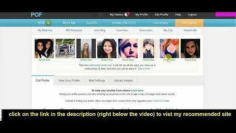 HOW TO CHANGE YOUR LOCATION ON PLENTYOFFISH.COM / POF💑💖