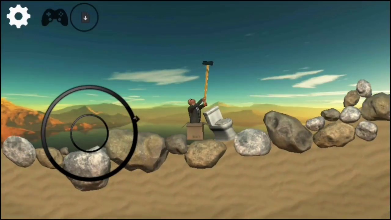 GETTING OVER IT for android Mobile app THIS IS A