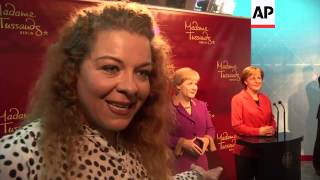 Madame Tussaud's unveils new wax image of German Chancellor Merkel screenshot 4