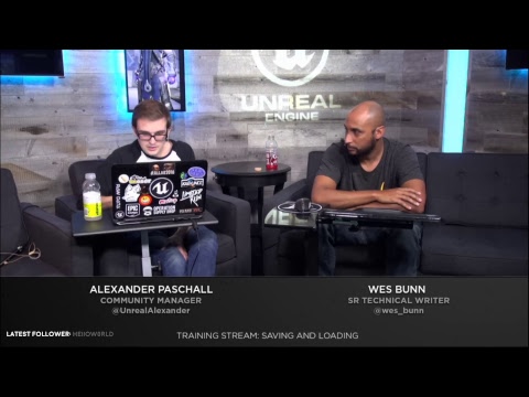 Unreal Engine Training - Saving and Loading - Unreal Engine Training - Saving and Loading