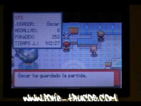 Clonar Pokémon Diamante y Perla Español - www.Poke-Trucos.com