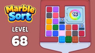 Marble Sort level 68 solution