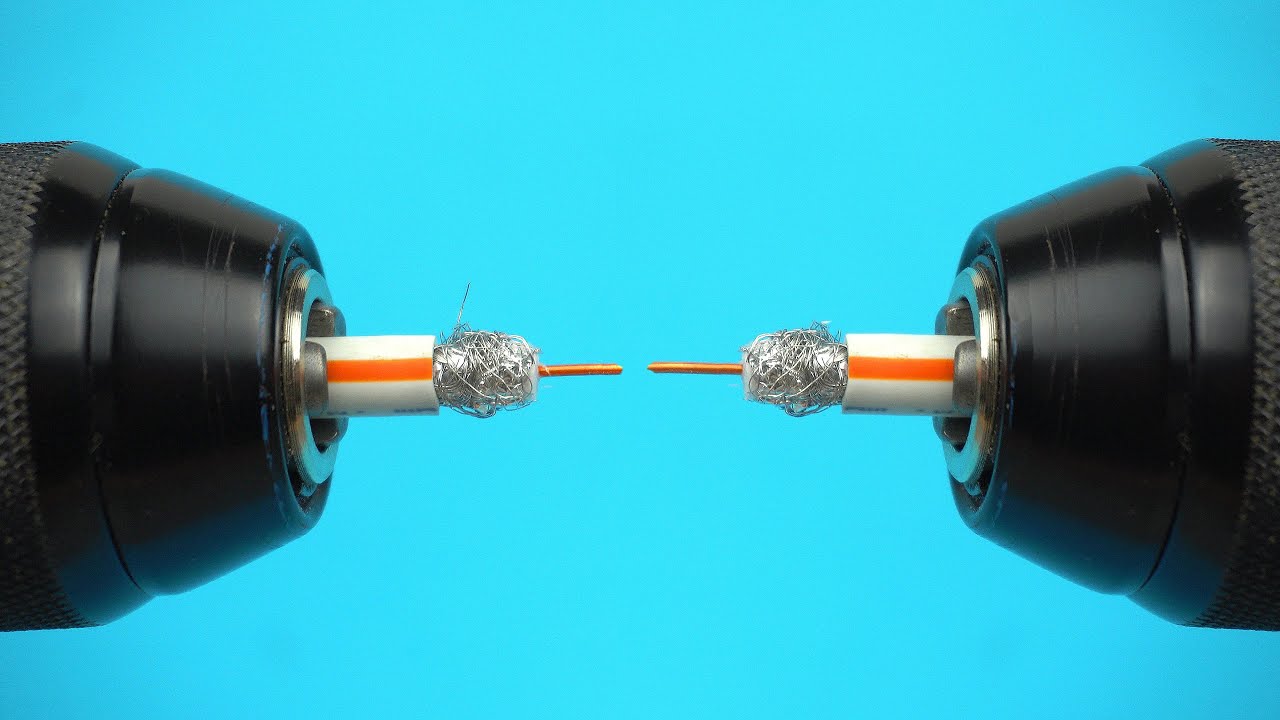 Here Comes The Repairman's Secret Trick! Connect Tv Antenna Cable