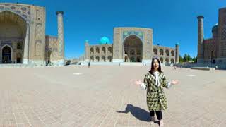 Регистан Самарканд (Samarqand), видео в формате 360°