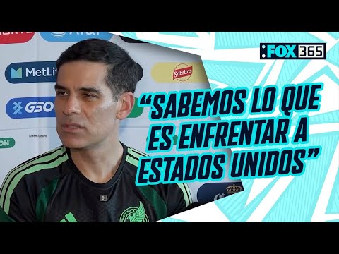 "WE ALL KNOW WHAT FACING THE UNITED STATES REPRESENTS." Rafa Márquez spoke | FOX 365
