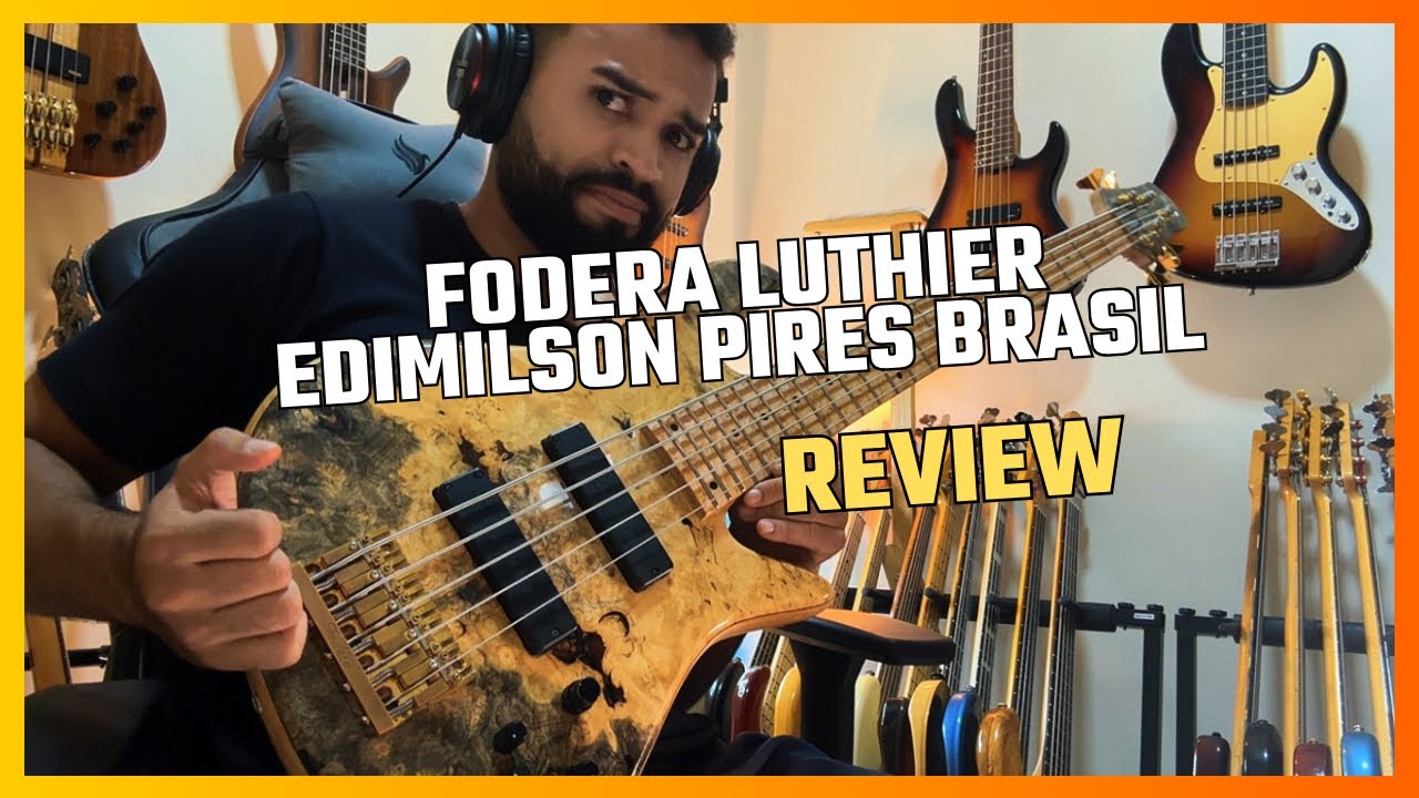Fodera feito por edimilson Pires luthier no brasil / review by baixo brasil