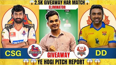 CSG vs DD Dream11 Prediction, CSG vs DD Dream11 Team TNPL T20, CSG vs DD Dream11 Team today match