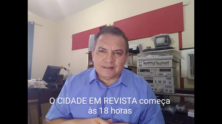 Paulo Roberto no programa A cidade em revista em 2...