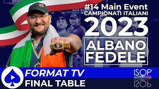 Italian Poker Championship - ISOP 2023 - Campionati Italiani Poker Main Event Format TV