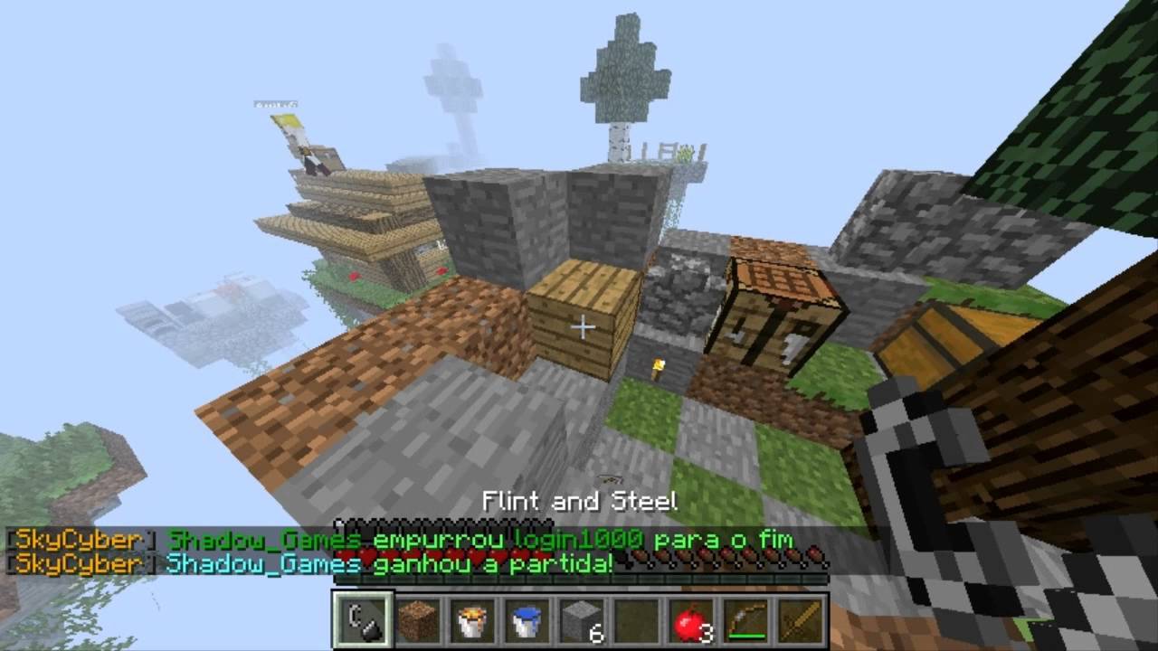 Minecraft SkyWars #1 X1 entre sniper