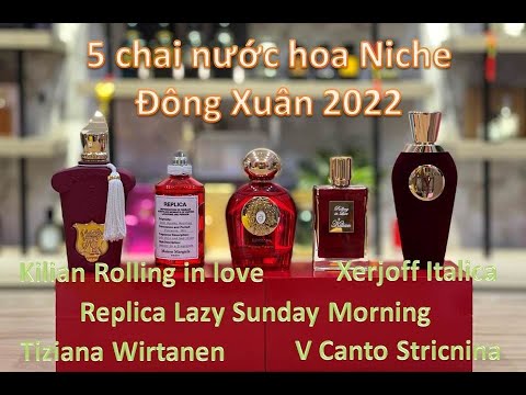 Video 5 chai nước hoa Xuân 2022 - youtube