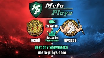 Age of Mythology: Yoshi vs Ulysses - Mixed Mode Bo 7 Showmatch - Sponsored by Phenomenon
